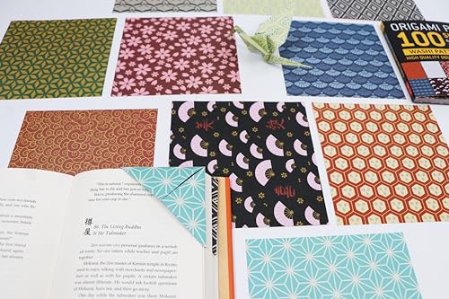 Origami Paper 100 sheets Washi Patterns 6" (15 cm): Double-Sided Origami Sheets Printed with 12 Different Patterns (Instructions for Projects Included)