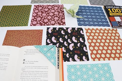 Origami Paper 100 sheets Washi Patterns 6" (15 cm): Double-Sided Origami Sheets Printed with 12 Different Patterns (Instructions for Projects Included)
