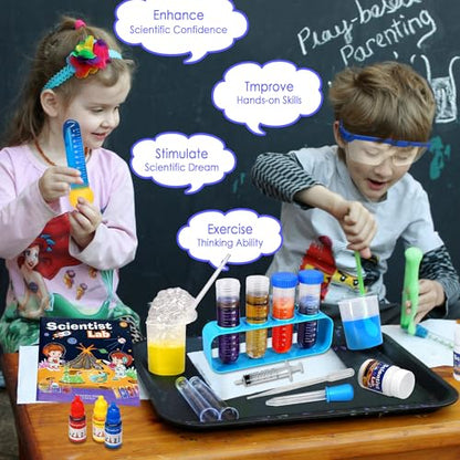 Kids Science Kit STEM Toys - Science Kits for Kids Age 6-8-12, 70 Science Lab Experiments Educational Games, 60+ PCS Science Toys, Christmas, Birthday Gift for 6-12 Year Old Boys Girls - color: Science Kit With 70 Experiments