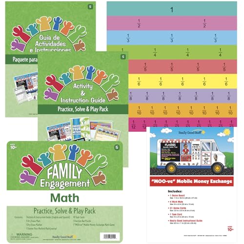 Really Good Stuff Fifth Grade Family Engagement Math Practice - style: Fifth Grade