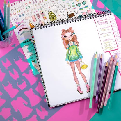 Fashion Angels Fashion Design Sketch Portfolio - color: Fashion Design