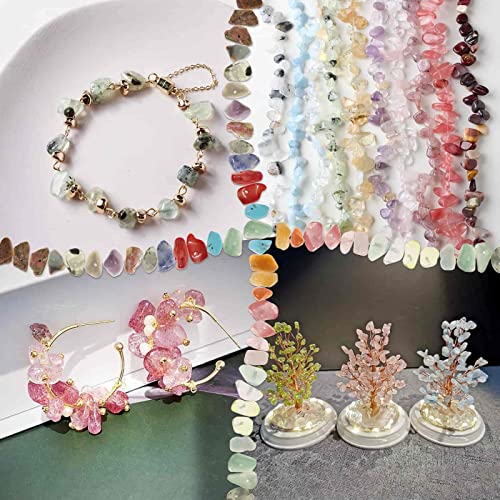 selizo Ring Making Kit with Crystal Beads, 28 Colors Crystal Jewelry Making Kit with Crystals, Jewelry Wire, Pliers and Earring Making Supplies for Jewelry Making