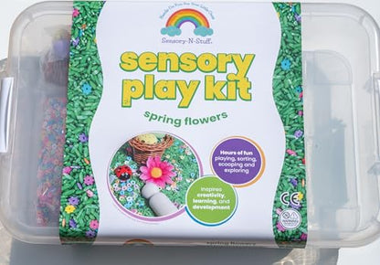 Spring Flower Sensory Bin Kit for Kids - style: Spring Flower Sensory Bin Kit