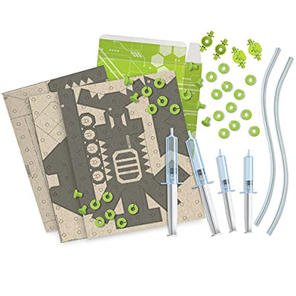 4M TechCraft Pneumatic Arm, Green Science, STEAM