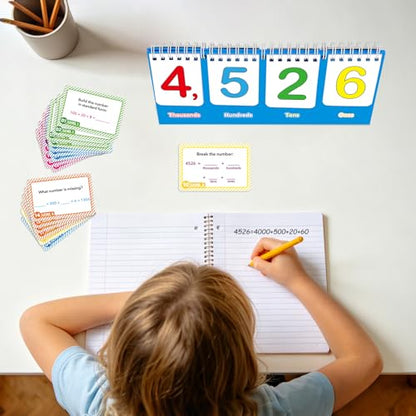 Place Value Manipulatives Flip Chart, Math Manipulatives