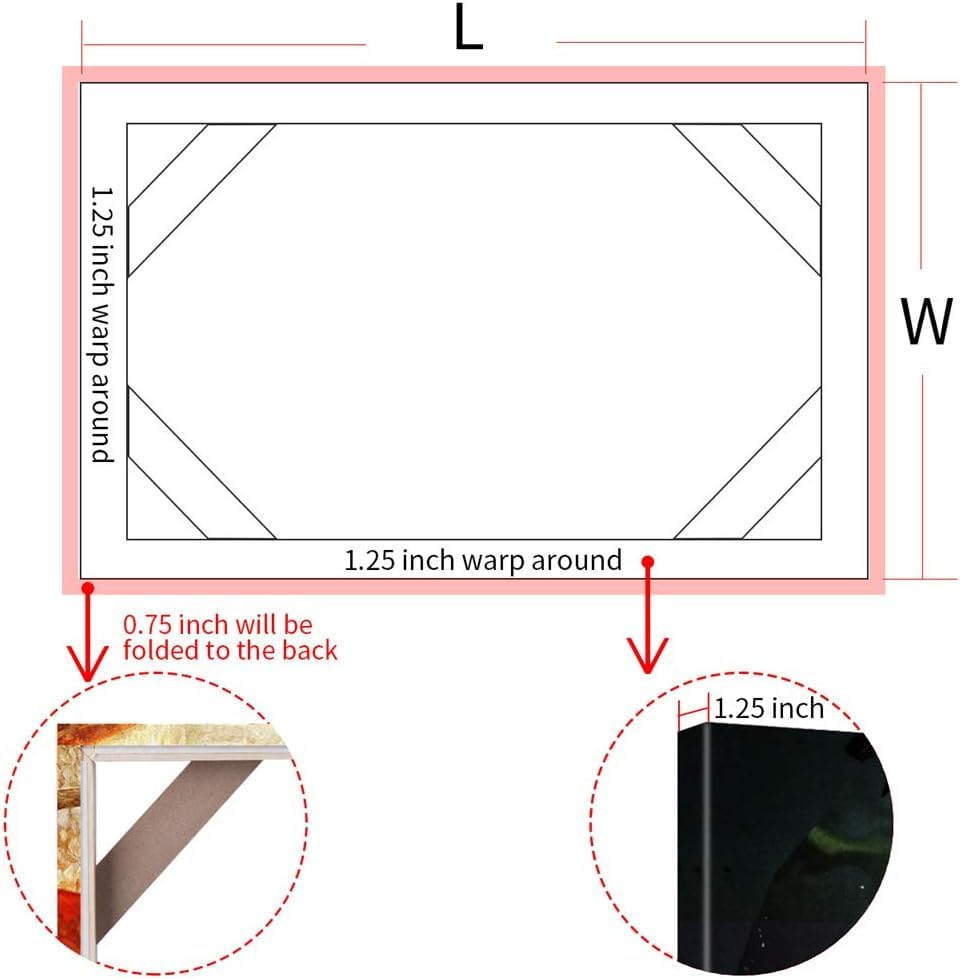 B.B.F MAKE 16x28 Solid Wood Stretcher Bars for Canvas & Needlepoint - size: 16"x28"