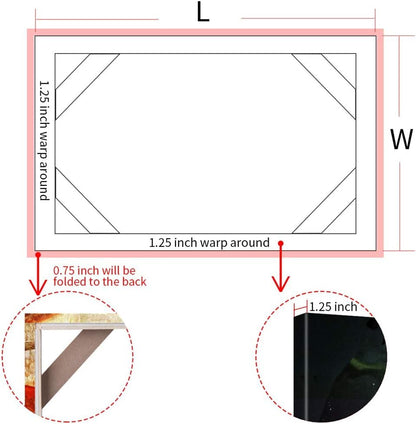 B.B.F MAKE 16x28 Solid Wood Stretcher Bars for Canvas & Needlepoint - size: 16"x28"