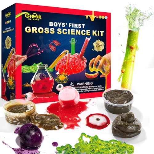 75+ Gross Science Kit for Boys, Science Slime Kit