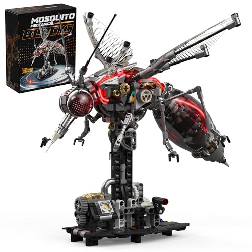 Mechanical Mosquito Building Set for Adults - color: Grey