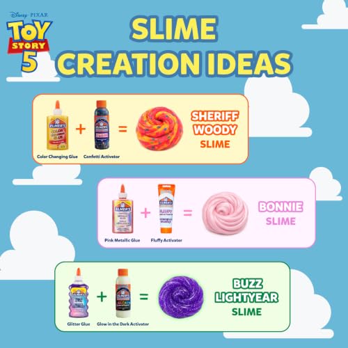 Elmer's Infinity and Beyond Slime Kit Featuring Toy Story Characters, Slime Supplies, Color Glue, Fluffy Slime, 10 Piece Kit - style: Toy Story 5 Infinity & Beyond Kit