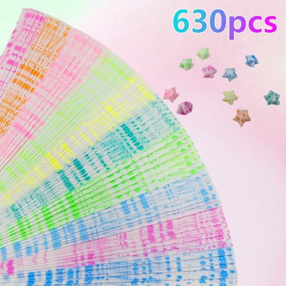 Jtnohx Luminous Origami Star Paper Strips Luminous Origami Butterfly Flower - color: butterfly flower