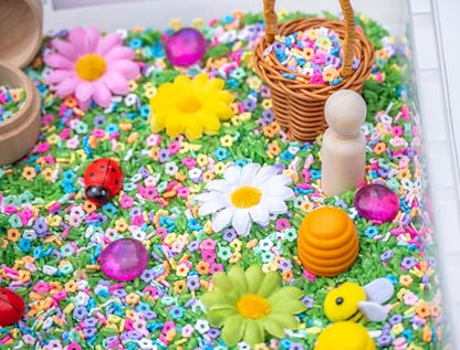Spring Flower Sensory Bin Kit for Kids - style: Spring Flower Sensory Bin Kit