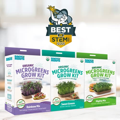 Back to the Roots DIY Microgreen Grow Kit, 6-Grow Variety Pack - color: Microgreen 6ct