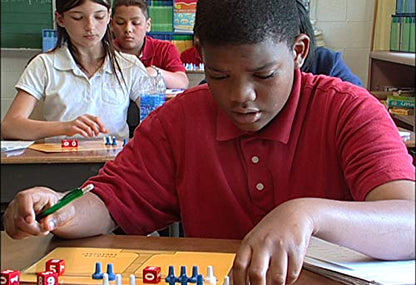Hands-On Equations® Class Set for Teacher and 30 Students. Includes the Teacher Demonstration Balance Scale & Game Pieces and 30 Sets of Student manipulatives. Grade 3 and up - size: Set for 30 Students