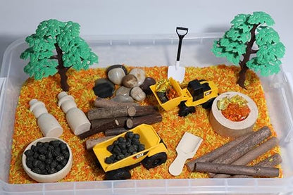 Construction Sensory Bin Kit for Kids - style: Construction Sensory Bin Kit
