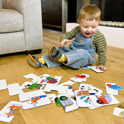 The Learning Journey: My First Match It - Things That Go - 15 Self-Correcting Vehicle Matching Puzzles - size: 15 pieces, style: Things That Go