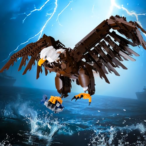 SATHIBI Eagle Building Set for Adults, Ideas Bird Building Block - style: Eagle Set