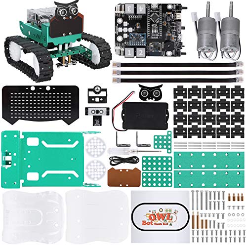 ELEGOO Owl Smart Robotics Car Kit V2.0 with Nano V4 Compatible with Arduino