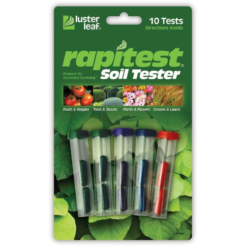Luster Leaf Rapitest Soil Tester 1609CS - style: Soil Tester for pH, N, P and K