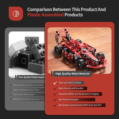 STEM Building Projects Toys - Model Car Kit DIY Building STEM Projects Toys for Kids Boys Girls Ages 8-12-16, Assembly Science Kit Model Car Birthday Gift Toy for Kids Boys 8 9 10 11 12 Years Old - style: 821-3