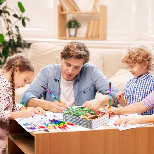 BenLouis 24 Pcs Football Mini Coloring Books for Kids Party Favors - style: Football