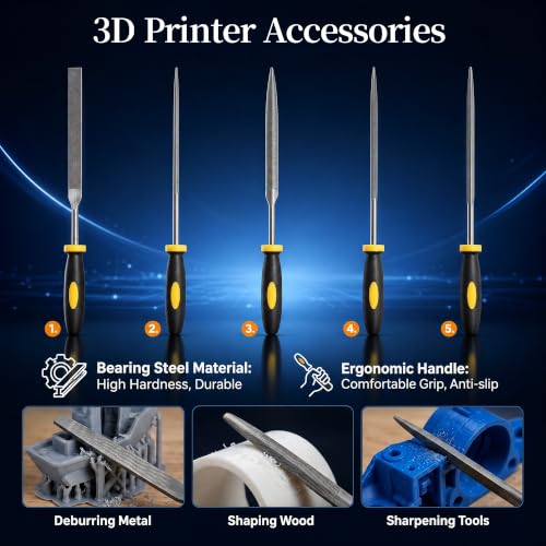 46-Piece 3D Printer Accessories, 3D Printer Tool Kit for Cleaning & Removal