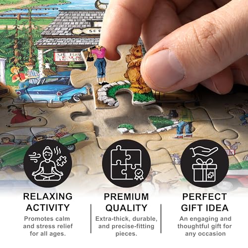 MasterPieces - 550 Piece Jigsaw Puzzle, The National Parks, Fun for Adults, Family, Kids, 18" x 24" - style: The National Parks