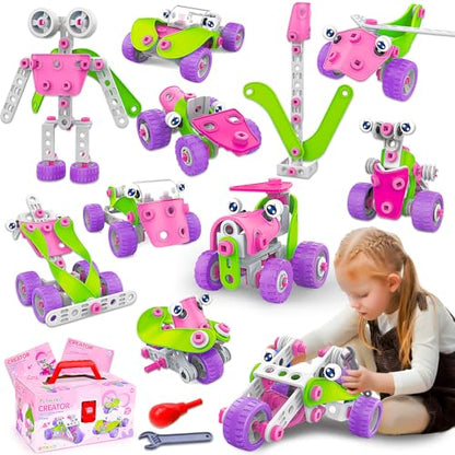 Tsomtto Educational STEM Toys for 4 5 6 7 8+ Year Old Girl Birthday Gifts