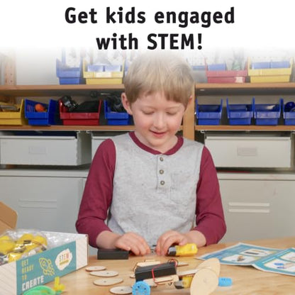 Wonky Wheels Robot Kit, 10-Pack – Simple Circuits STEM Project, Ages 8+