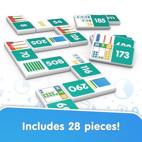 Junior Learning Place Value Dominoes Educational Action Games