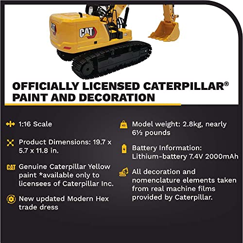 Diecast Masters DCM/Racemasters 28005 1:16 RC Cat 320 Hydraulic Excavator