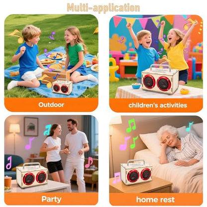 DIY Bluetooth Speaker Kit for Kids 8-10 - STEM Kits Science Project Toys - color: Red