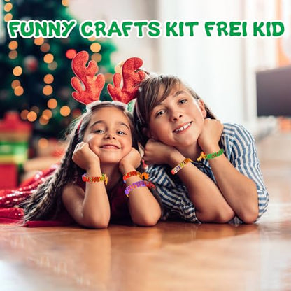 Friendship Bracelet Making Kit, DIY Jewelry Kit for Kids Ages 5-12 - color: Festival