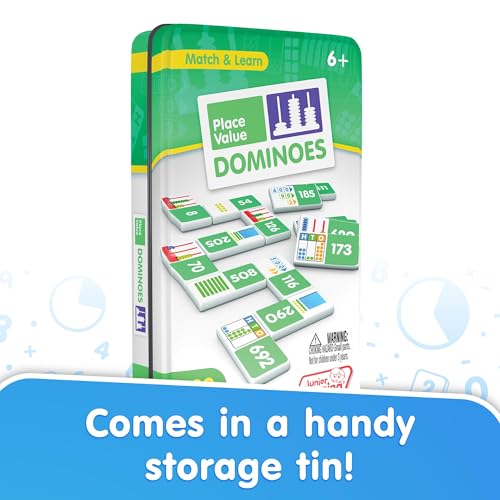 Junior Learning Place Value Dominoes Educational Action Games
