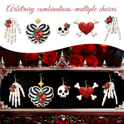 ORIGACH 14 Pcs Gothic Style Polymer Clay Cutters Set - style: Gothic Pattern
