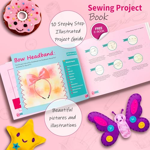 Mini Sewing Machine for Beginners-Maquina de Coser, Easy Automatic Sewing Machine with Extension Table, Household Electric Portable Sewing Tool with Sewing Kit, Small, for All Age, Kids or Adults - style: 202 Upgrade for Beginners