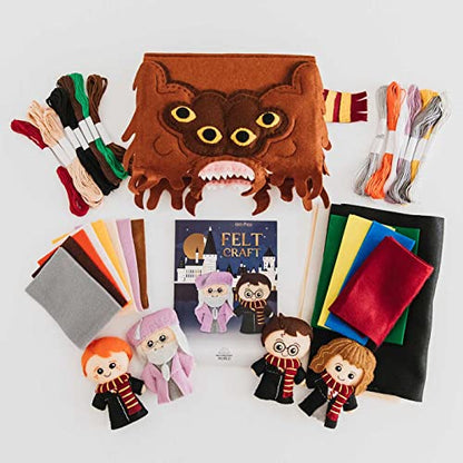 Harry Potter Felt - Craft Kit - Craft Gift for Harry Potter Fans - Officially Licensed