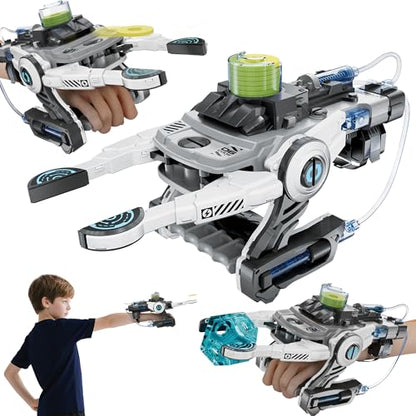 Robotic Mechanical Hand STEM Toy, DIY Engineering Kit for Kids 8+ (White) - color: White