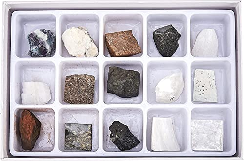 STEM Toy Mineral Science Kit Geology Rock Specimen for Young Geologists - style: Toy Mineral Science Kit