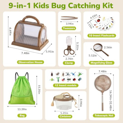 Bug Catcher for Kids Outdoor Explorer Toys for Kids Camping