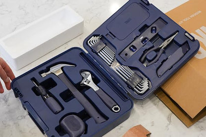 TINKR Modern Tool Box Workstation -Navy - color: Blue