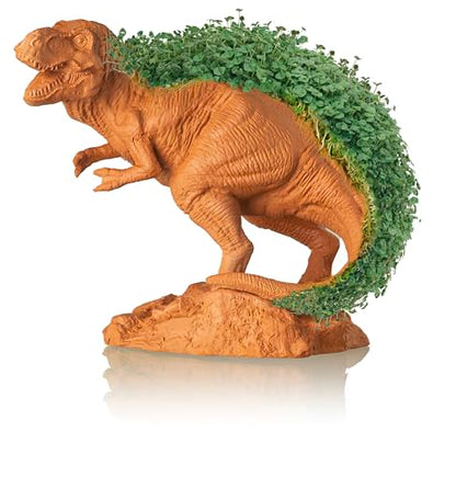Chia Pet T-Rex - Tyrannosaurus with Seed Pack, Decorative Pottery Planter, Easy to Do and Fun to Grow, Novelty Gift, Perfect for Any Occasion - style: T-Rex