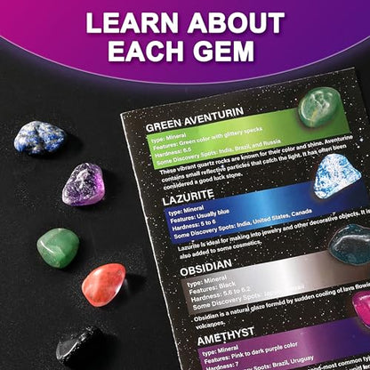 Carolart Galaxy Sensory Bin with Sensory Sand, Gem Dig Kit for Kids - style: Space