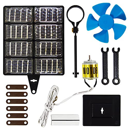 EX ELECTRONIX EXPRESS Solar Power Training Course Science Project - Teaches How to Make Solar and Electrical Circuits, Illustrated Guidebook Included