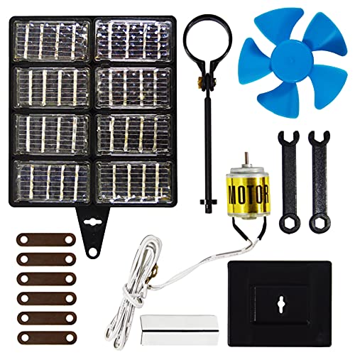 EX ELECTRONIX EXPRESS Solar Power Training Course Science Project - Teaches How to Make Solar and Electrical Circuits, Illustrated Guidebook Included