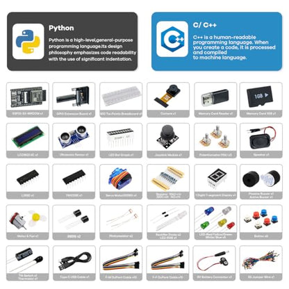 LAFVIN Super Starter Kit for ESP32-S3-WROOM Support MicroPython & C/C++