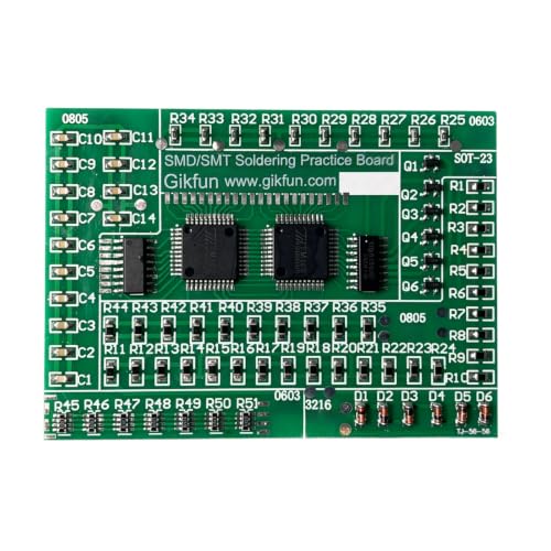Gikfun DIY SMD/SMT Components Practice Board Soldering Skill Training Kit AE1173