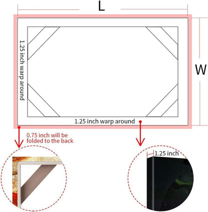 B.B.F MAKE 12x20 Solid Wood Stretcher Bars for Canvas & Needlepoint - size: 12"x20"