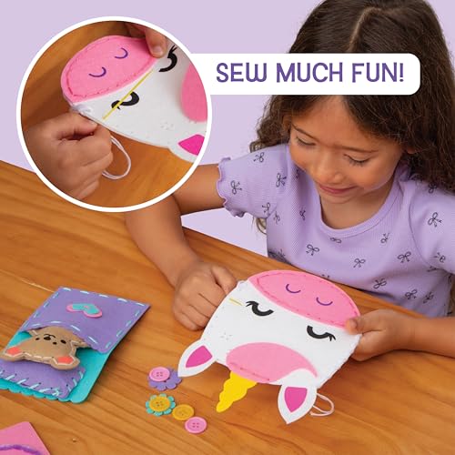 Let's Learn to Sew - Mini Sewing Kit for Beginners - Arts and Crafts, Art Supplies - Includes Sewing Supplies - Easy-to-Follow Instructions, Arts & Crafts, Ages 5+ - style: Learn To Sew