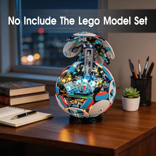 LED Light Kit Compatible with Lego 43019 Editions Sets Soccer Ball Set, Light Kit for Lego 43019 Building Blocks Model, Not Included The Model Set - color: 43019 Soccer Ball Set